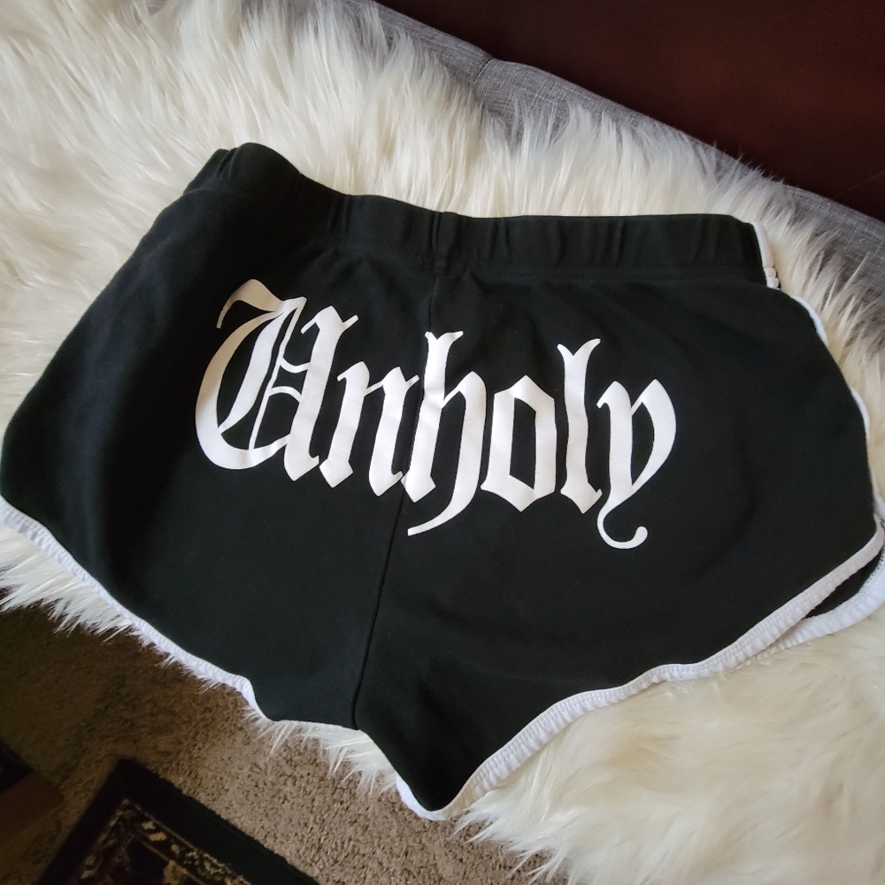 Black Craft Cult Unholy Booty Shorts
